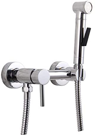 CESULIS Pulvérisateur de bidet portatif en acier inoxydable avec robinet mélangeur et…