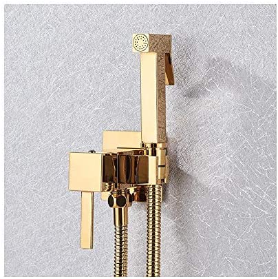 JMFHCD Toilette Bidet Pulvérisateur Laiton Poignée Simple Eau Chaude et Froide Bidet…