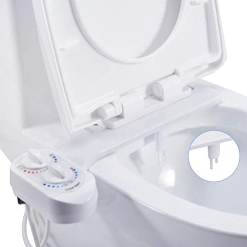 Ketamyy Bidet Mécanique pour Toilettes, Butt Cleaner Jet d’eau Chaude et Froide Double…
