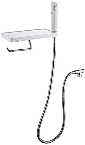 Kit Douchette WC, Porte-papier Multifonction avec Pulvérisateur/Bidet à Main, Pour le…