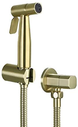 Or Brossé Pulvérisateur de Bidet à Main Acier Inoxydable Seul Froid Kit Douchette WC…