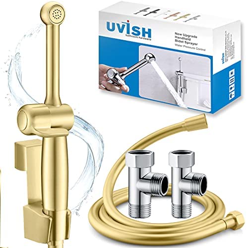 Pulvérisateur de bidet pour toilettes – Embout UVISHBidet pour les toilettes – Douche…