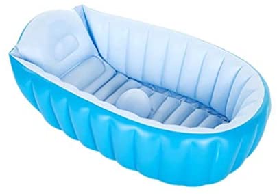 Portable Baignoire Pliant Baignoire Gonflable Adulte Du Ménage, Bleu 95 * 60 * 35cm (Color…