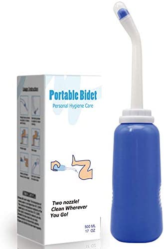 WLKQ 2 pièces Bidet Voyage 500ml – Bidet Portable – Bouteille Peri – Pulvérisateur…